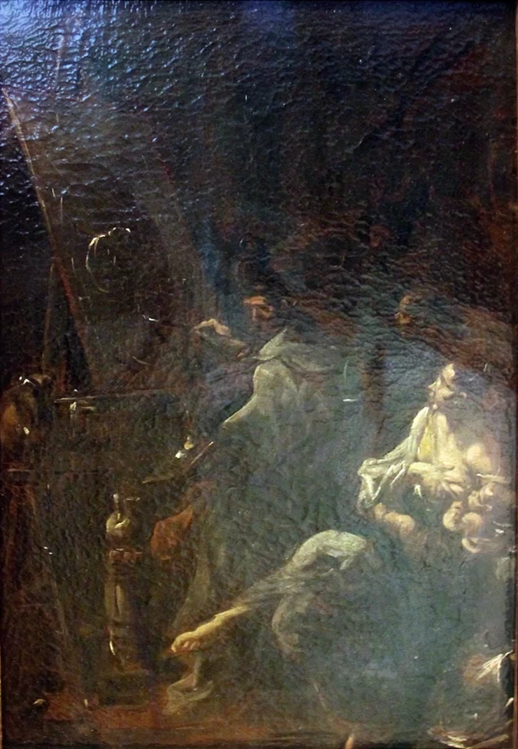 Lo studio di un pittore - Louvre, Parigi